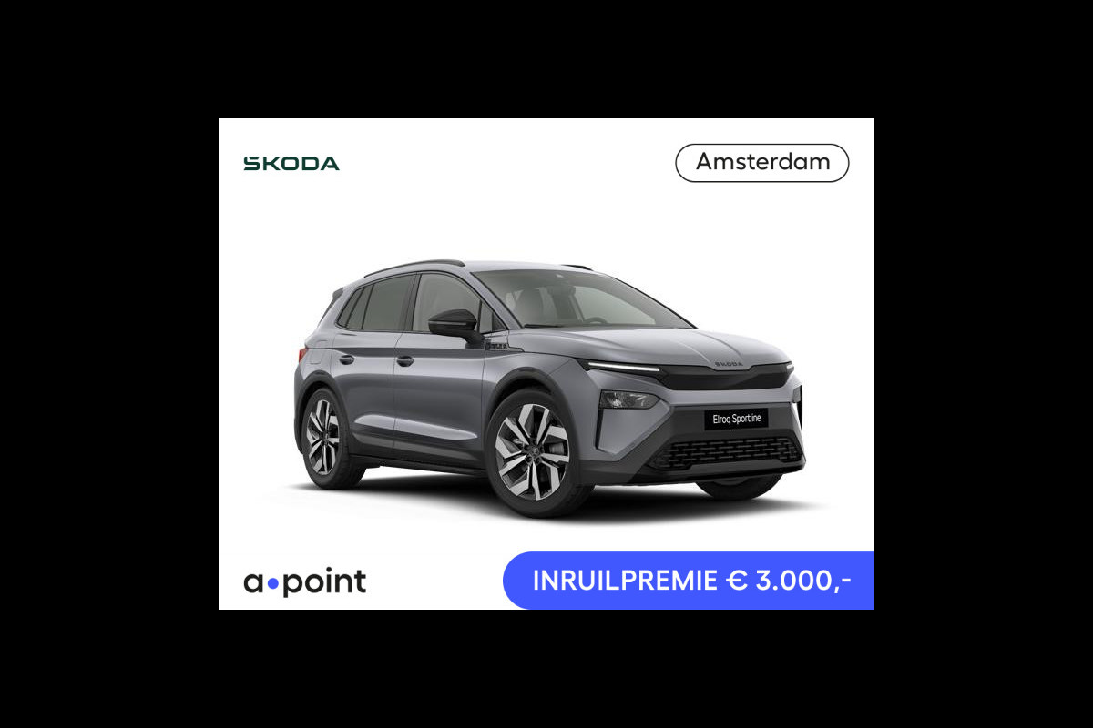 Škoda Elroq 60 Sportline | Adaptieve cruisecontrol | stoel- en stuurverwarming | Keyless entry | 20" lichtmetaal |