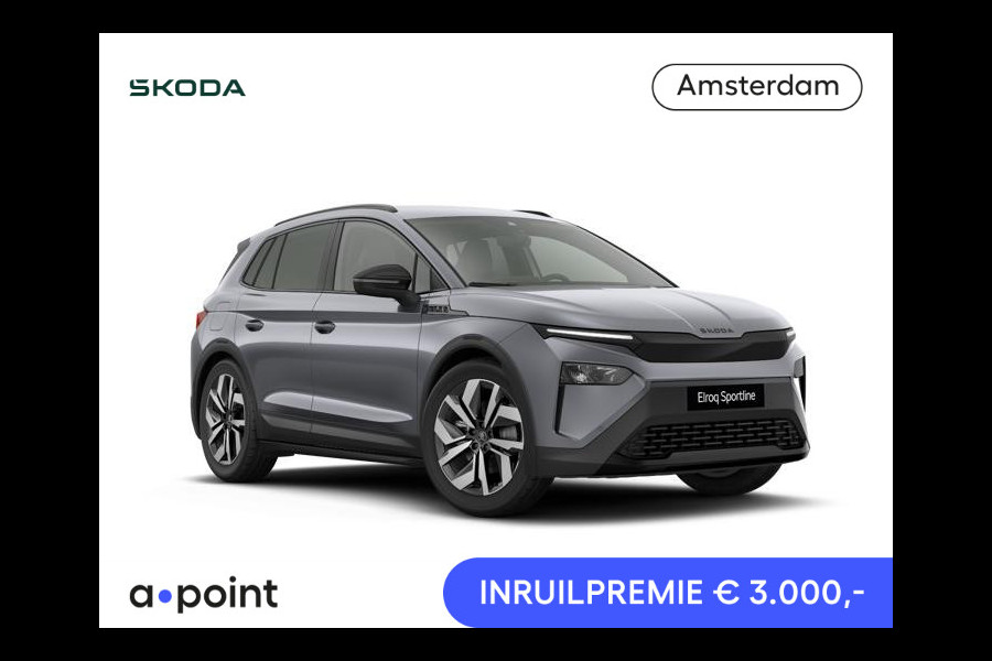Škoda Elroq 60 Sportline | Adaptieve cruisecontrol | stoel- en stuurverwarming | Keyless entry | 20" lichtmetaal |