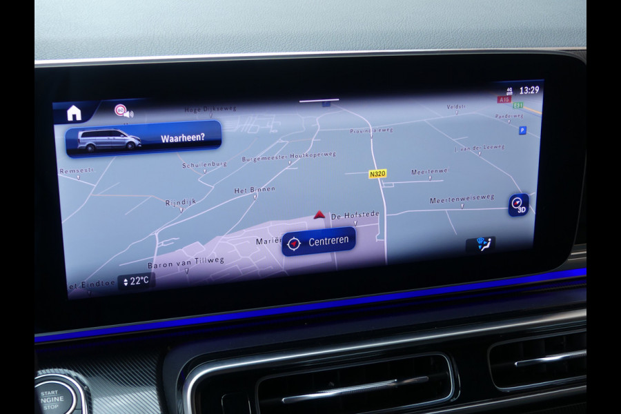 Mercedes-Benz V-Klasse 220d Lang Dubbel Cabine Led/Leer/Trekhaak/Camera