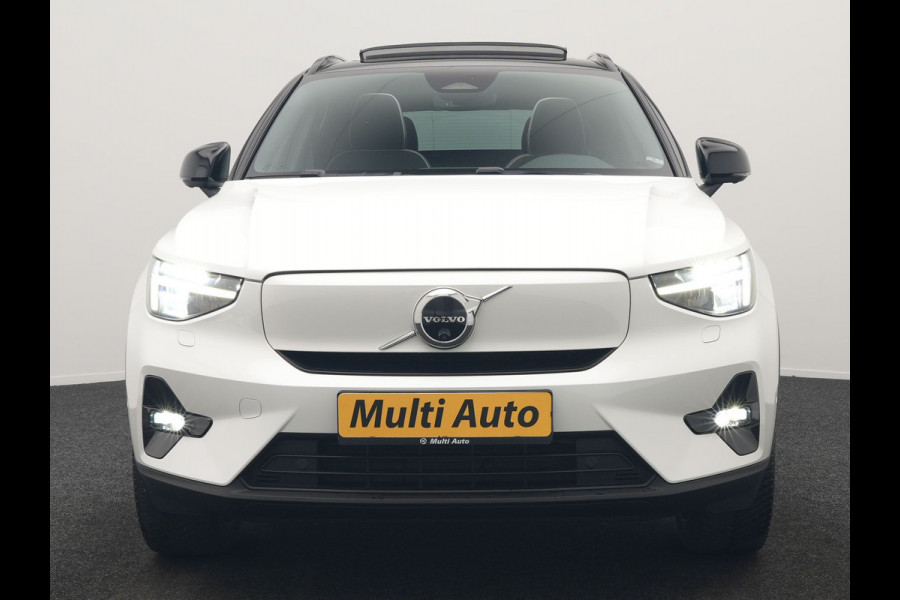 Volvo XC40 Recharge Twin Ultimate 78 kWh 408pk Dealer O.H. | Trekhaak Af Fabriek | Panodak | 360 Camera | Adaptive Cruise | Harman / Kardon | Alcantara Sportstoelen Memory & Verwarmd | Google Assistent | Keyless | Stuur Verwarmd | Blis |