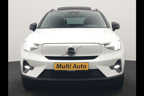 Volvo XC40 Recharge Twin Ultimate 78 kWh 408pk Dealer O.H. | Trekhaak Af Fabriek | Panodak | 360 Camera | Adaptive Cruise | Harman / Kardon | Alcantara Sportstoelen Memory & Verwarmd | Google Assistent | Keyless | Stuur Verwarmd | Blis |