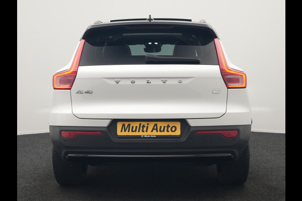 Volvo XC40 Recharge Twin Ultimate 78 kWh 408pk Dealer O.H. | Trekhaak Af Fabriek | Panodak | 360 Camera | Adaptive Cruise | Harman / Kardon | Alcantara Sportstoelen Memory & Verwarmd | Google Assistent | Keyless | Stuur Verwarmd | Blis |