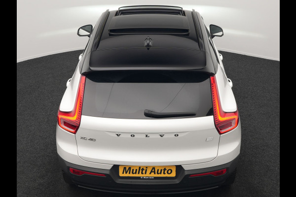Volvo XC40 Recharge Twin Ultimate 78 kWh 408pk Dealer O.H. | Trekhaak Af Fabriek | Panodak | 360 Camera | Adaptive Cruise | Harman / Kardon | Alcantara Sportstoelen Memory & Verwarmd | Google Assistent | Keyless | Stuur Verwarmd | Blis |