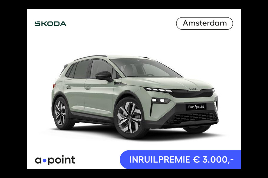 Škoda Elroq 85 Sportline | elektr. achterklep | Matrix LED | Travel Assist | Stuur - en stoelverwarming |