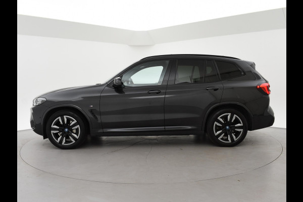 BMW iX3 80 kWh FACELIFT M-SPORT + ELEKTR. TREKHAAK SPORTSTOELEN LEDER | PANORAMA | ADAPTIVE CRUISE | MEMORY