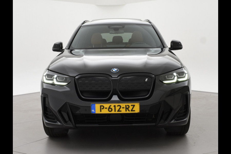 BMW iX3 80 kWh FACELIFT M-SPORT + ELEKTR. TREKHAAK SPORTSTOELEN LEDER | PANORAMA | ADAPTIVE CRUISE | MEMORY