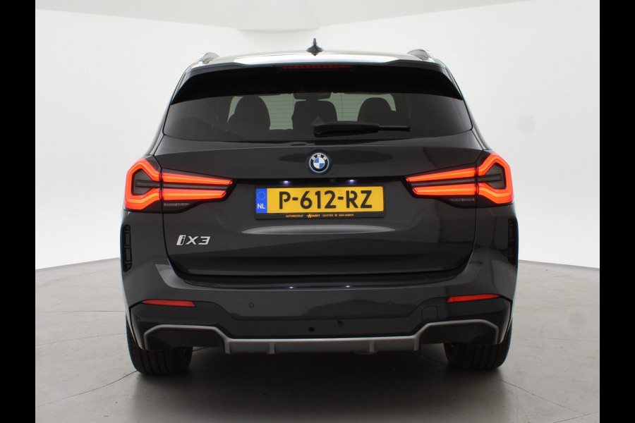 BMW iX3 80 kWh FACELIFT M-SPORT + ELEKTR. TREKHAAK SPORTSTOELEN LEDER | PANORAMA | ADAPTIVE CRUISE | MEMORY