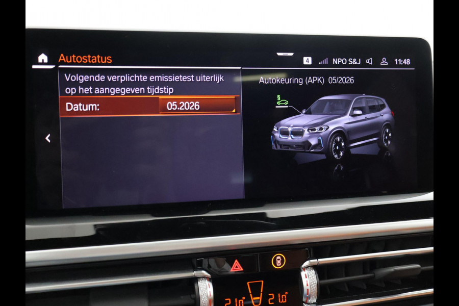 BMW iX3 80 kWh FACELIFT M-SPORT + ELEKTR. TREKHAAK SPORTSTOELEN LEDER | PANORAMA | ADAPTIVE CRUISE | MEMORY