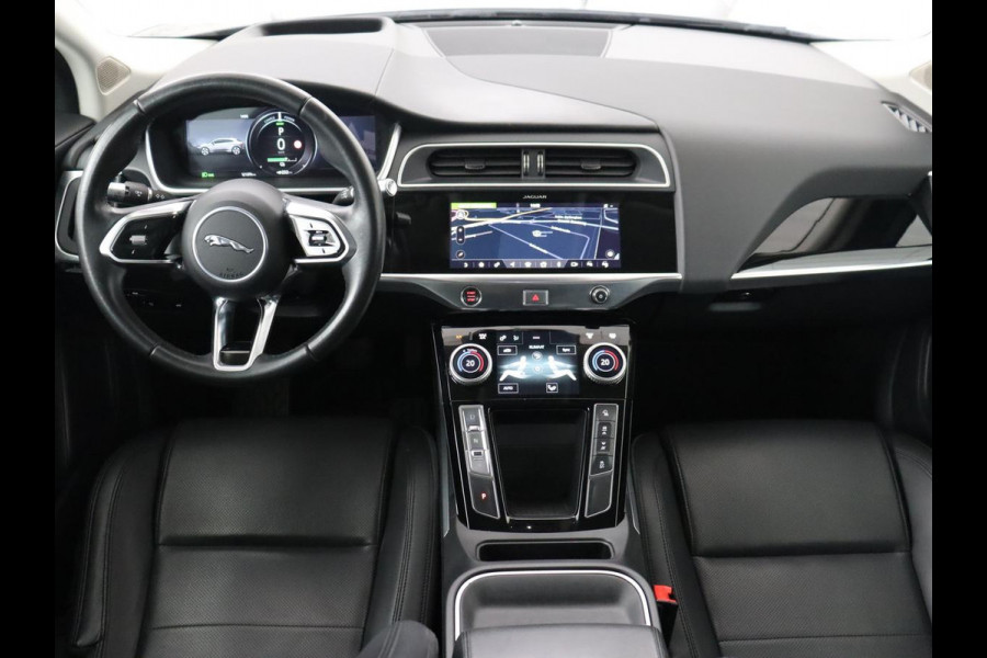 Jaguar I-PACE EV400 S 90 kWh | SOH 84% | Panoramadak | Leder | Head-Up | Carplay | Camera | Park Assist | Full LED | 20'' | Navigatie | DAB | Climate control | Cruise control