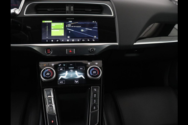 Jaguar I-PACE EV400 S 90 kWh | SOH 84% | Panoramadak | Leder | Head-Up | Carplay | Camera | Park Assist | Full LED | 20'' | Navigatie | DAB | Climate control | Cruise control