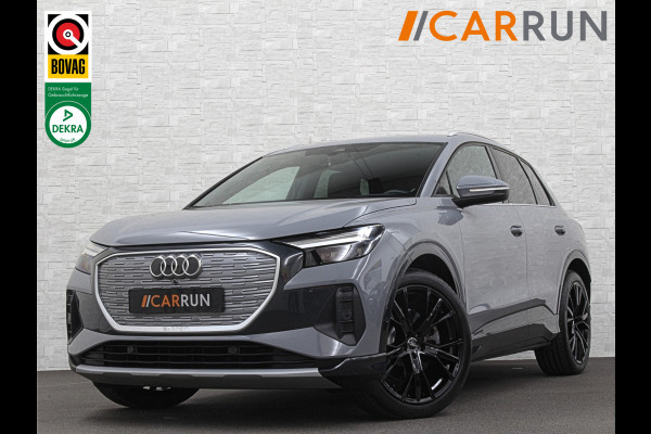 Audi Q4 e-tron 45 Quattro 77 kWh | ACC | Sonos-Sound | Head-Up | 95% SOH | Sportstoelen | Keyless-Entry | Memory | Groot Navi | Virtual-Cockpit | Getint Glas | 3-Zone Clima | Zwarte Hemel | LED | Carplay | Standkachel | Achteruitrij-Camera | Stoelverwarming |