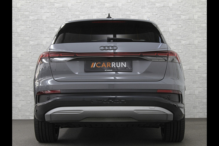Audi Q4 e-tron 45 Quattro 77 kWh | ACC | Sonos-Sound | Head-Up | 95% SOH | Sportstoelen | Keyless-Entry | Memory | Groot Navi | Virtual-Cockpit | Getint Glas | 3-Zone Clima | Zwarte Hemel | LED | Carplay | Standkachel | Achteruitrij-Camera | Stoelverwarming |
