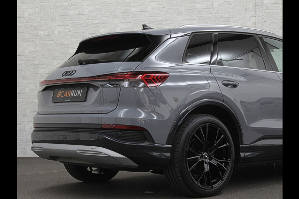 Audi Q4 e-tron 45 Quattro 77 kWh | ACC | Sonos-Sound | Head-Up | 95% SOH | Sportstoelen | Keyless-Entry | Memory | Groot Navi | Virtual-Cockpit | Getint Glas | 3-Zone Clima | Zwarte Hemel | LED | Carplay | Standkachel | Achteruitrij-Camera | Stoelverwarming |