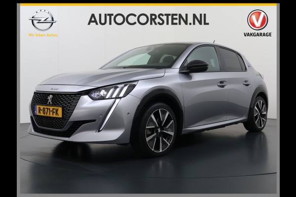 Peugeot e-208 EV GT 350 50kWh Navi Ecc 360°Camera Panoramadak Apple Carplay Android Auto Adap.Cruise Stoelverwarming Privacy Glas DAB+ Bluetooth Keyless Dodehoekdetectie 1e Eigenaar Origineel Nederlandse Auto Dealeronderhouden