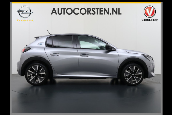 Peugeot e-208 EV GT 350 50kWh Navi Ecc 360°Camera Panoramadak Apple Carplay Android Auto Adap.Cruise Stoelverwarming Privacy Glas DAB+ Bluetooth Keyless Dodehoekdetectie 1e Eigenaar Origineel Nederlandse Auto Dealeronderhouden