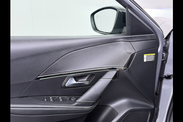 Peugeot e-208 EV GT 350 50kWh Navi Ecc 360°Camera Panoramadak Apple Carplay Android Auto Adap.Cruise Stoelverwarming Privacy Glas DAB+ Bluetooth Keyless Dodehoekdetectie 1e Eigenaar Origineel Nederlandse Auto Dealeronderhouden
