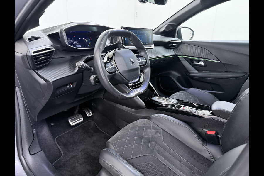 Peugeot e-208 EV GT 350 50kWh Navi Ecc 360°Camera Panoramadak Apple Carplay Android Auto Adap.Cruise Stoelverwarming Privacy Glas DAB+ Bluetooth Keyless Dodehoekdetectie 1e Eigenaar Origineel Nederlandse Auto Dealeronderhouden