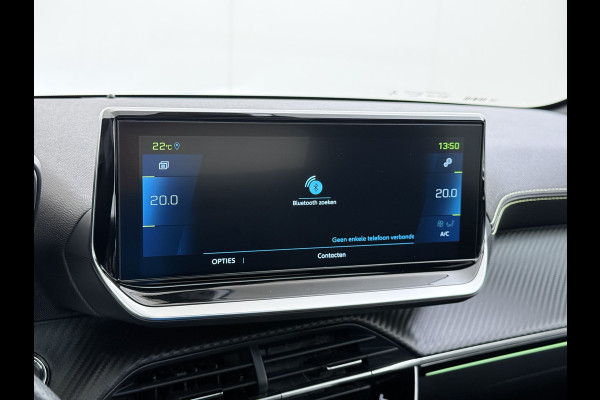 Peugeot e-208 EV GT 350 50kWh Navi Ecc 360°Camera Panoramadak Apple Carplay Android Auto Adap.Cruise Stoelverwarming Privacy Glas DAB+ Bluetooth Keyless Dodehoekdetectie 1e Eigenaar Origineel Nederlandse Auto Dealeronderhouden