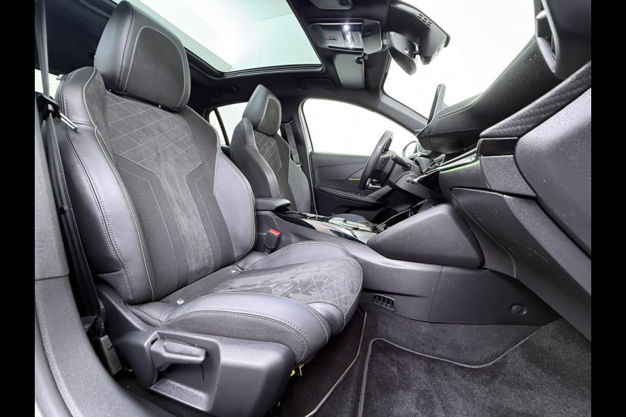 Peugeot e-208 EV GT 350 50kWh Navi Ecc 360°Camera Panoramadak Apple Carplay Android Auto Adap.Cruise Stoelverwarming Privacy Glas DAB+ Bluetooth Keyless Dodehoekdetectie 1e Eigenaar Origineel Nederlandse Auto Dealeronderhouden