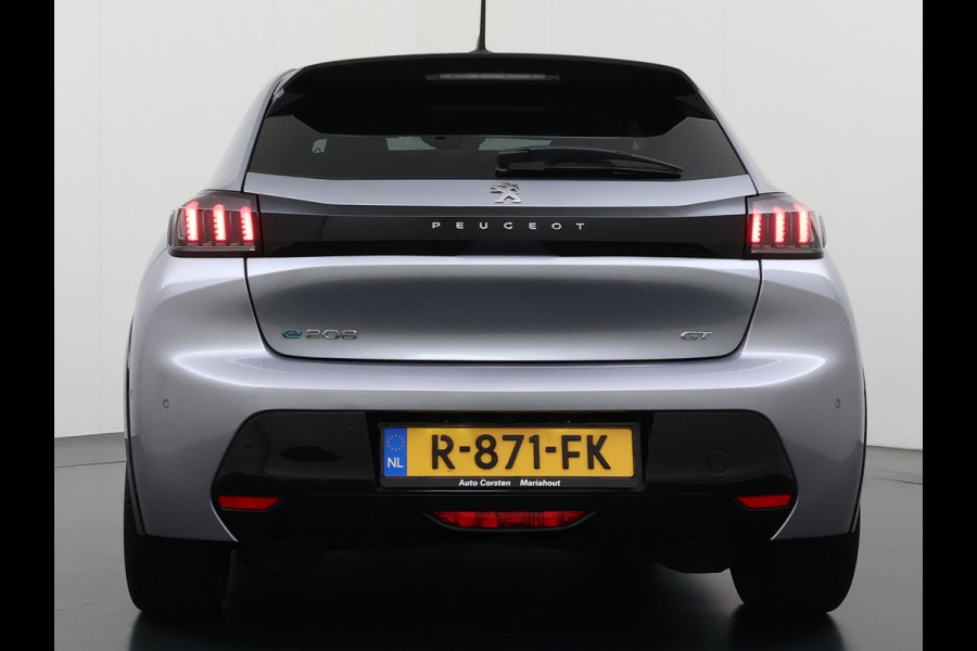 Peugeot e-208 EV GT 350 50kWh Navi Ecc 360°Camera Panoramadak Apple Carplay Android Auto Adap.Cruise Stoelverwarming Privacy Glas DAB+ Bluetooth Keyless Dodehoekdetectie 1e Eigenaar Origineel Nederlandse Auto Dealeronderhouden