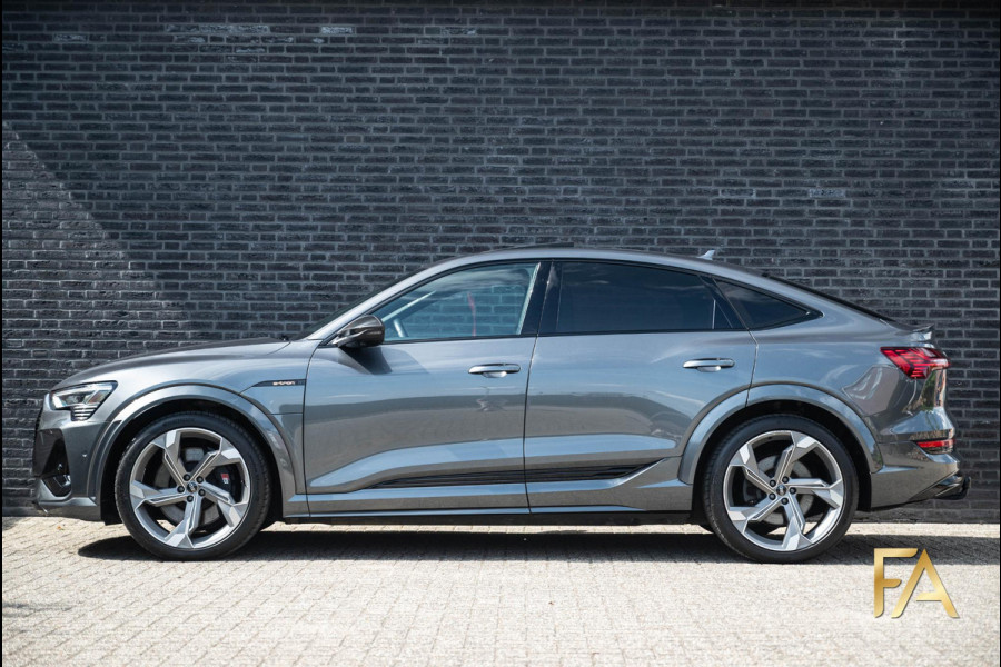 Audi e-tron Sportback S quattro 95 kWh 504PK|Panodak|Ruitleder|Carbon|22Inch|Trekhaak