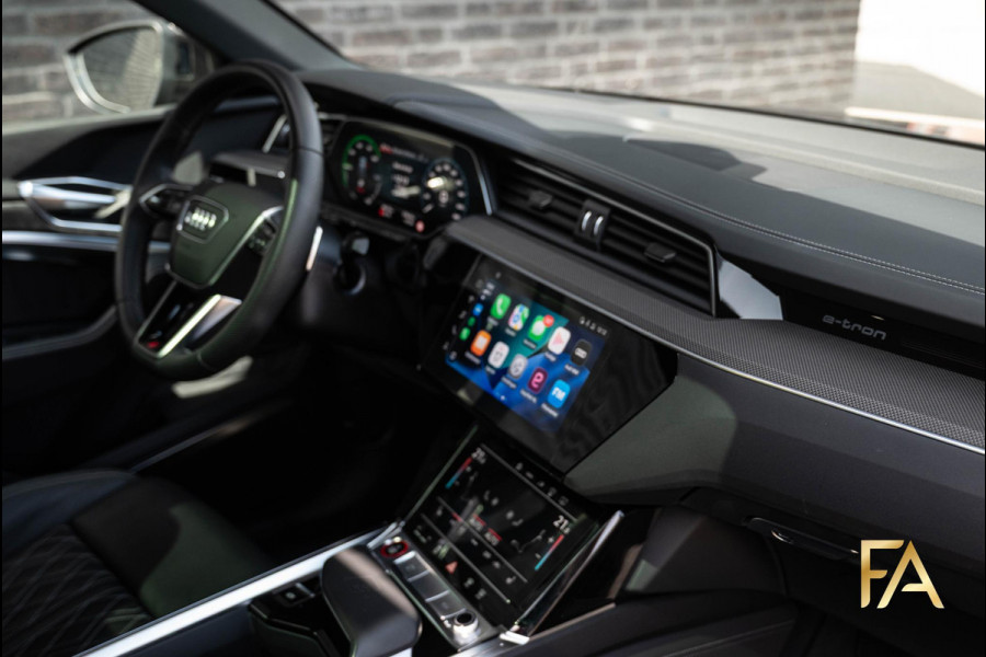 Audi e-tron Sportback S quattro 95 kWh 504PK|Panodak|Ruitleder|Carbon|22Inch|Trekhaak