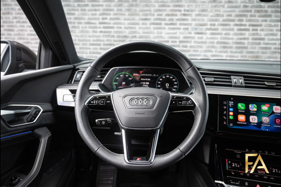 Audi e-tron Sportback S quattro 95 kWh 504PK|Panodak|Ruitleder|Carbon|22Inch|Trekhaak