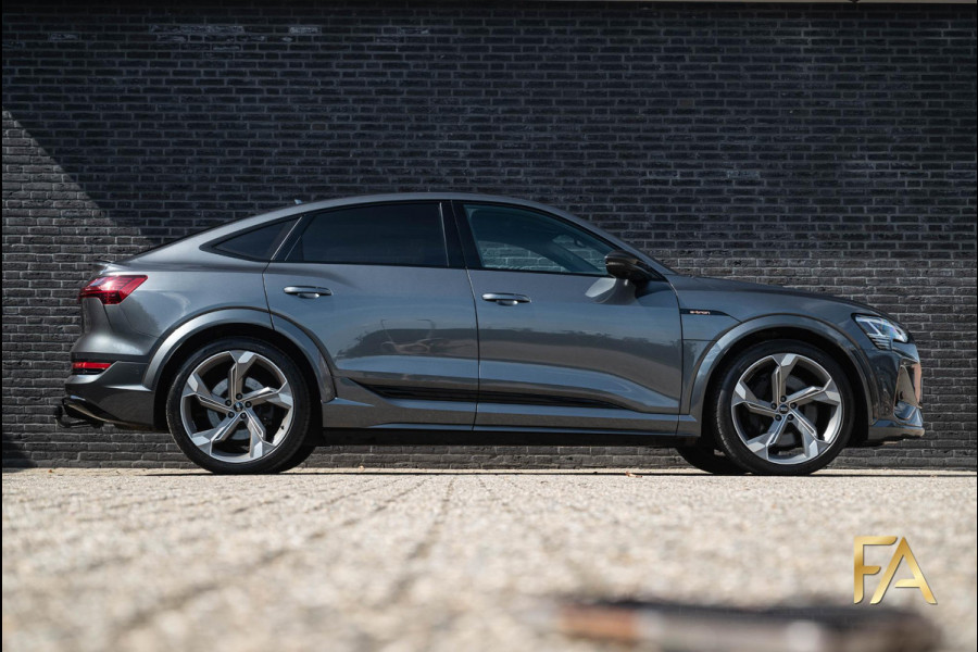 Audi e-tron Sportback S quattro 95 kWh 504PK|Panodak|Ruitleder|Carbon|22Inch|Trekhaak