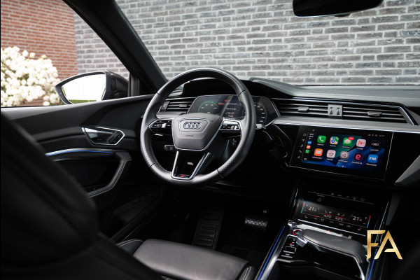 Audi e-tron Sportback S quattro 95 kWh 504PK|Panodak|Ruitleder|Carbon|22Inch|Trekhaak