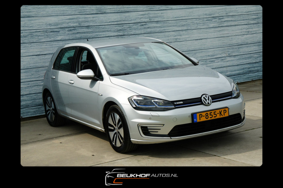 Volkswagen e-Golf E-Golf Carplay Cam StoelVw Navi Soh 91.6%