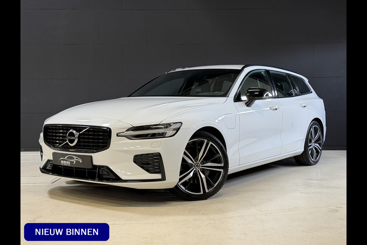 Volvo V60 2.0 T8 Recharge AWD R-Design | Elektr. trekhaak | Camera | Stoel/stuurverwarming | Carplay | Adaptive cruise