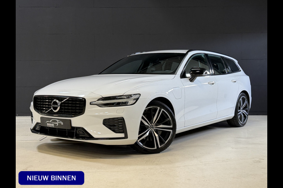 Volvo V60 2.0 T8 Recharge AWD R-Design | Elektr. trekhaak | Camera | Stoel/stuurverwarming | Carplay | Adaptive cruise
