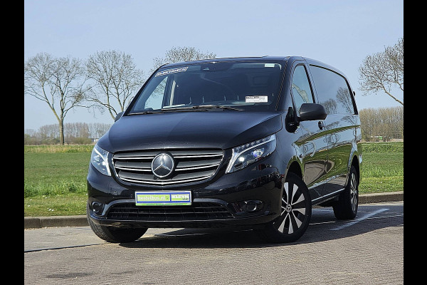 Mercedes-Benz eVito 66 kWh LED Bumpers-Kleur Lm-Velgen 286KM WLTP Snelladen Achterdeuren!