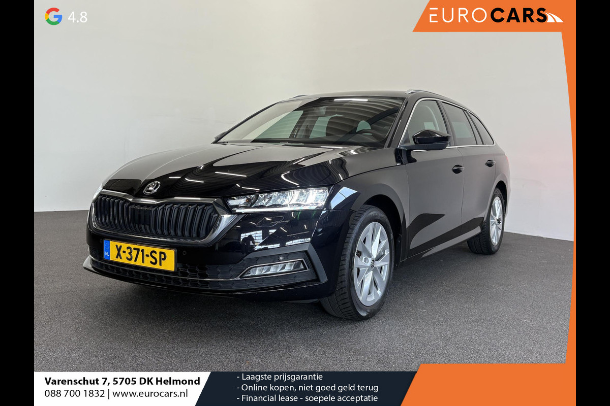 Škoda Octavia Combi 1.0 e-TSI Business Edition Plus Airco ECC Navi Carplay Vol Leder PDC VA + Camera Adaptive Cruise Control