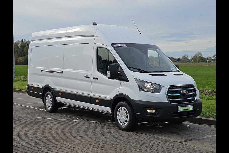 Ford E-Transit 350 L4H3 Trend 68 kWh Airco Automaat Koerier BPM-Vrij Elektrisch!