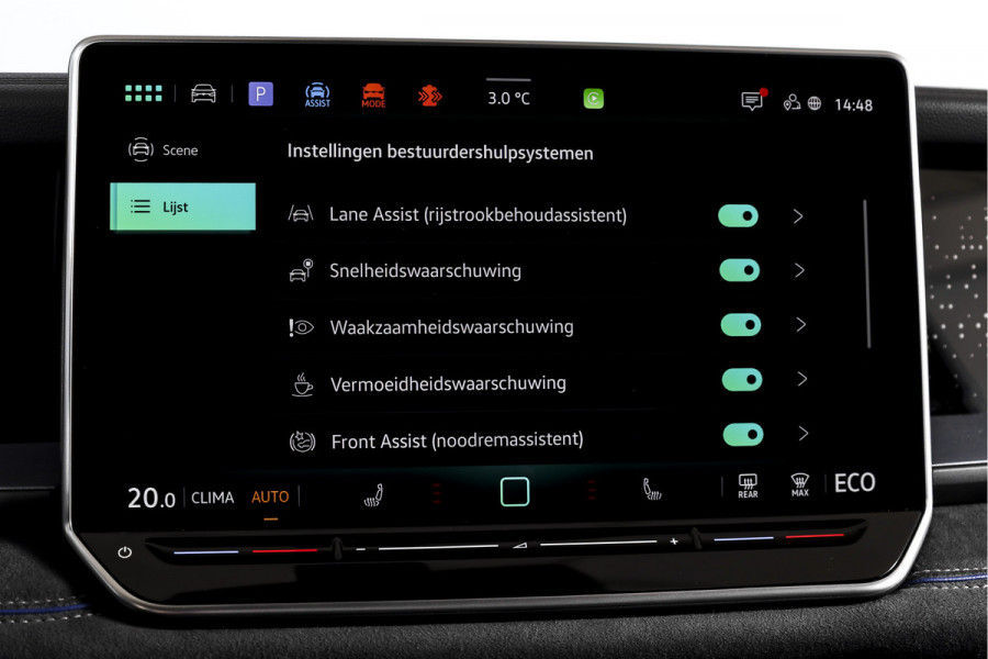 Volkswagen Tayron 1.5 eHybrid 272 PK R-Line | Black Style Pakket | S/K-Panodak | Elek. Trekhaak | Dig. Cockpit | Adapt. Cruise | Stoel-+Stuurverw. | Camera | App. Connect | ECC | Elek. Klep | LM 20" | 5958