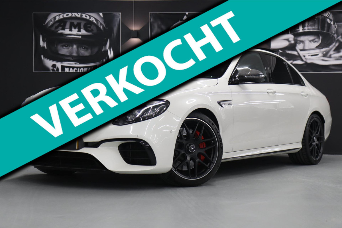 Mercedes-Benz E-Klasse AMG 63 S 4MATIC PANO/HUD/MEMORY/BURM/TRACKRACE/CARBON/BOMVOL