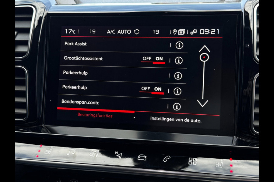 Citroën C5 Aircross 1.6 PureTech Shine | 180 PK | Leder + Memory | 360 Camera | Elek. Achterklep | Stoelverwarming
