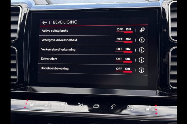 Citroën C5 Aircross 1.6 PureTech Shine | 180 PK | Leder + Memory | 360 Camera | Elek. Achterklep | Stoelverwarming