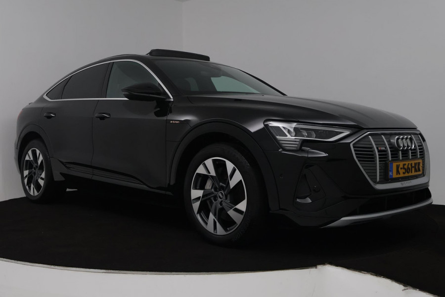 Audi e-tron Sportback 50 quattro S edition 71 kWh 93% SOH (PANORAMADAK, STOELVERWARMING, CAMERA, CARPLAY, ELEKT. STOELEN)