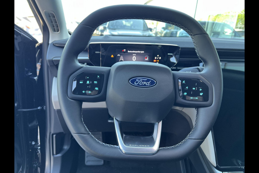 Ford Explorer Extended Range RWD 77 kWh Ford Voorraad | Adaptieve cruise control | Stuurwiel verwarming | stoelverwarming | Achteruitrijcamera