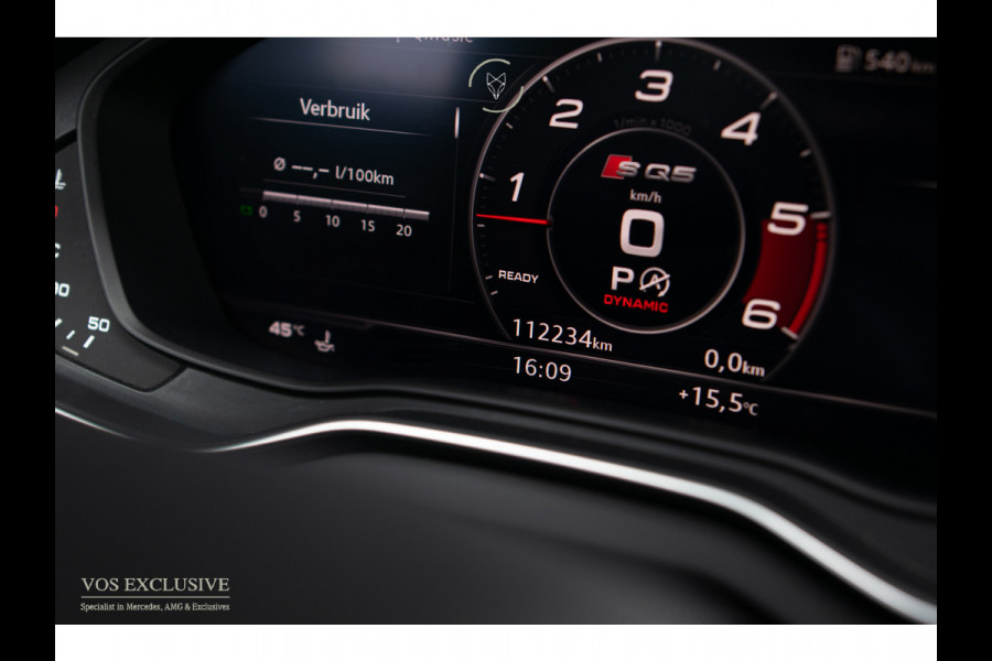 Audi SQ5 3.0 Tdi Quattro ABT|Carbon|B&O|ACC|Ruitleder|Luchtvering|HUD|Standkachel|Blackline|21"|Matrix LED|New Service