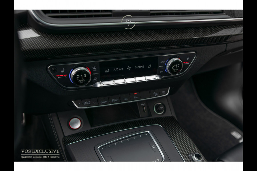 Audi SQ5 3.0 Tdi Quattro ABT|Carbon|B&O|ACC|Ruitleder|Luchtvering|HUD|Standkachel|Blackline|21"|Matrix LED|New Service