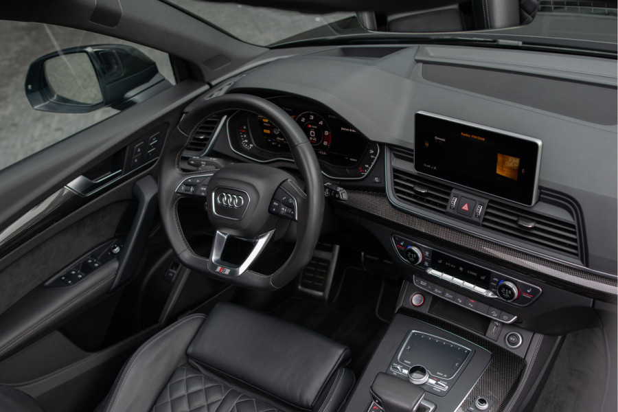 Audi SQ5 3.0 Tdi Quattro ABT|Carbon|B&O|ACC|Ruitleder|Luchtvering|HUD|Standkachel|Blackline|21"|Matrix LED|New Service