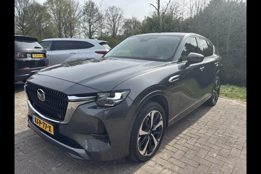 Mazda CX-60 2.5 e-SkyActiv PHEV Takumi | Panoramadak / Kanteldak (Glas) |  360 graden camera | Achteruitrijcamera | Stoelverwarming |  Adaptieve Cruise Control