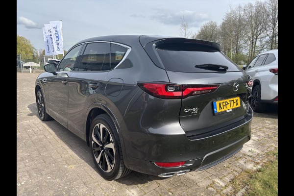 Mazda CX-60 2.5 e-SkyActiv PHEV Takumi | Panoramadak / Kanteldak (Glas) |  360 graden camera | Achteruitrijcamera | Stoelverwarming |  Adaptieve Cruise Control