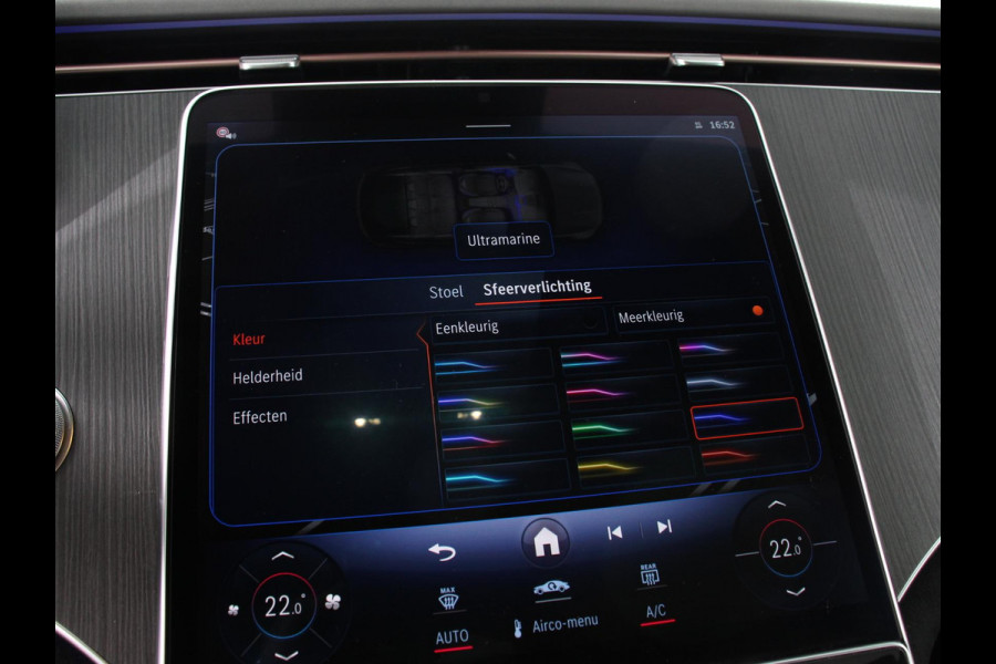 Mercedes-Benz EQE SUV 350 SUV AMG Line Advanced Plus Climate control Adaptieve cruise control Parkeersensoren Achteruitrijcamera Sfeerverlichting Stoelverwarming Keyless LED Navigatie