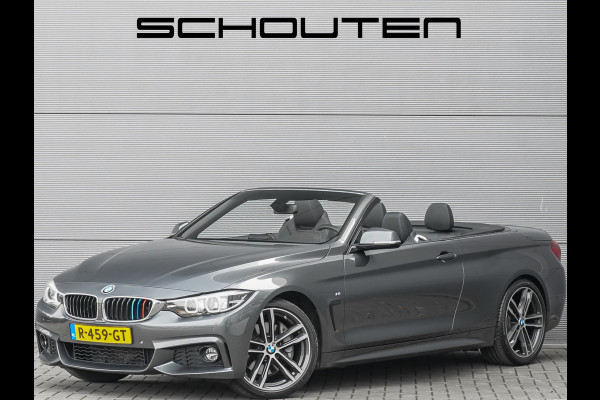 BMW 4 Serie Cabrio 440i M-Sport Nekverwarming Cruise Memory 19"