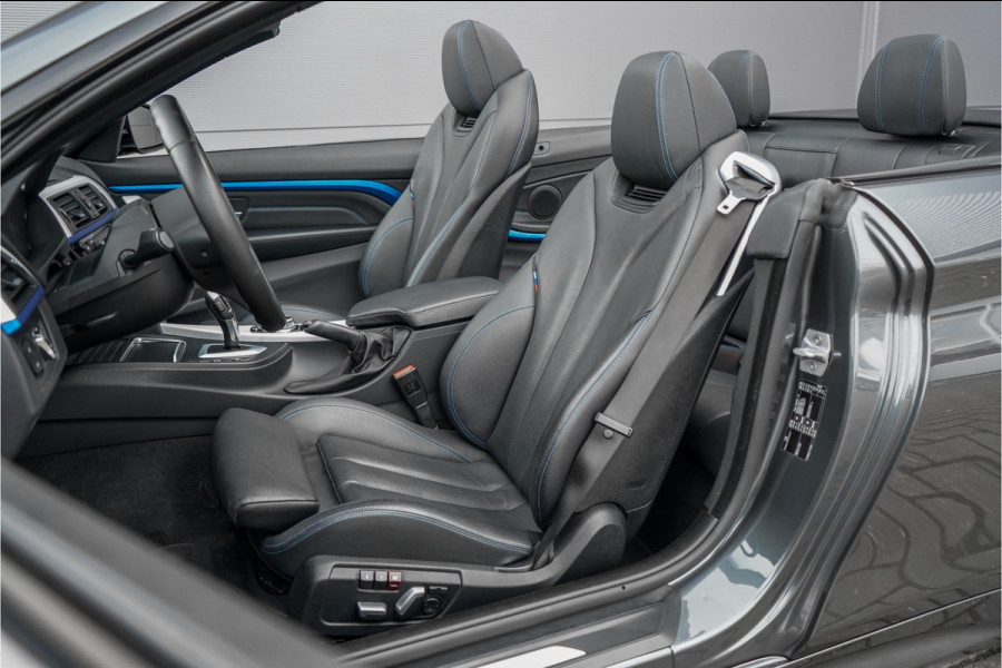 BMW 4 Serie Cabrio 440i M-Sport Nekverwarming Cruise Memory 19"
