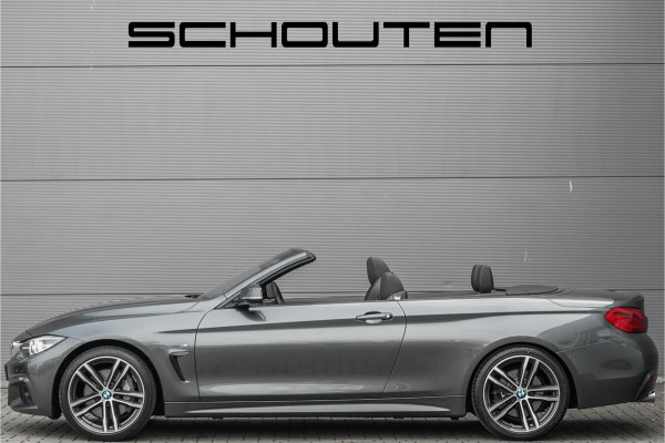 BMW 4 Serie Cabrio 440i M-Sport Nekverwarming Cruise Memory 19"